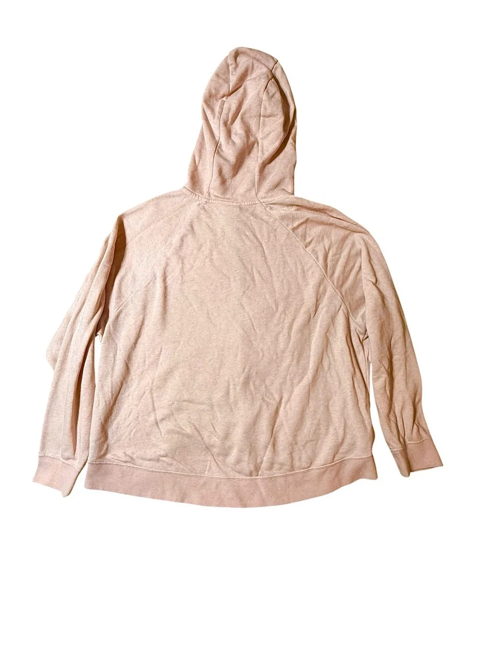 Nike Sportswear Women’s 1/4 Zip Club Essential Fleece Hoodie Medium Pink Oxford